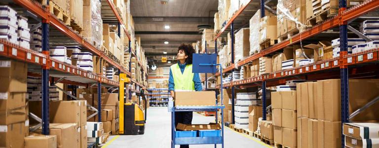 Warehouse worker in Barcelona