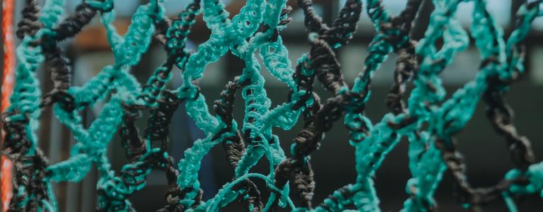 SUNCASA | Close up of a litter trap used in an art project in Alexandra, Johannesburg.