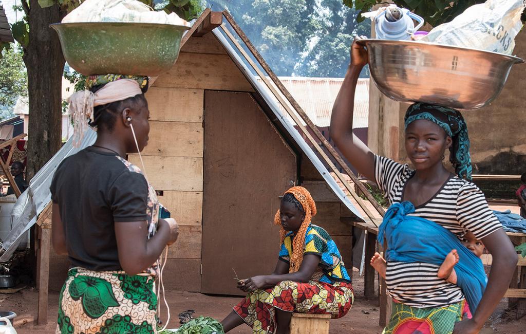 Camp for internally displaced persons (IDPs) known as “Site du Petit Seminaire St. Pierre Claver”, in the town of Bangassou