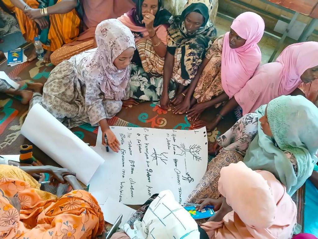 SUNCASA | Participants of the GESI workshop in Dire Dawa, Ethiopia, holding a SUNCASA banner. (Photo: Hararghe Catholic Secretariate)