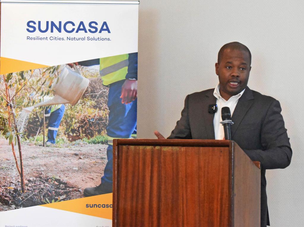 SUNCASA | Mayor of Kigali, Samuel Dusengiyumva, opening the SUNCASA Peer Learning Event in Kigali